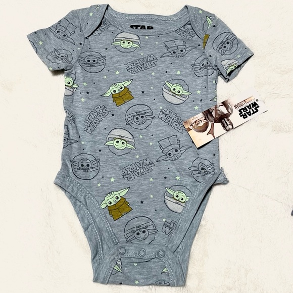 🆕Baby 2PC STAR WARS MANDALORIAN GROGU- TINY BUT MIGHTY Set - Picture 4 of 5